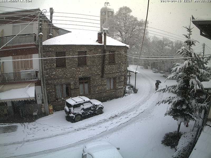 Ο καιρός τρελάθηκε -Χιόνισε και το έστρωσε στην Καστοριά [εικόνα] | iefimerida.gr 0