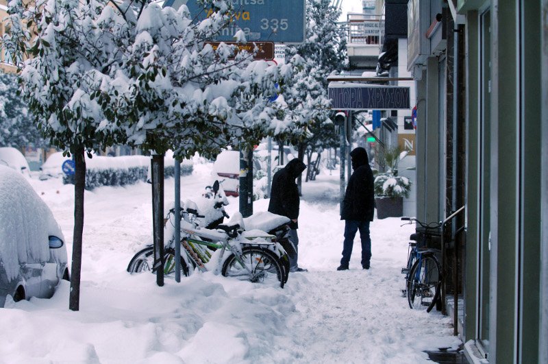 «Βόμβα» χιονιού έπεσε από τη Λάρισα ως την Ξάνθη -Μισό μέτρο χιόνι στα Ιωάννινα [εικόνες] | iefimerida.gr 7