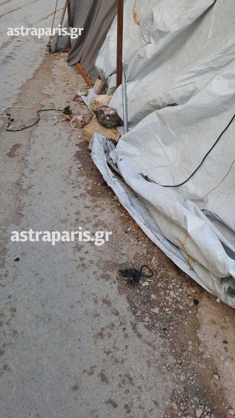 Χίος: ΙΧ εισέβαλε στον προσφυγικό καταυλισμό της Σούδας [εικόνες] | iefimerida.gr 0