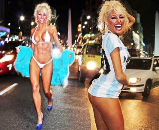 Η ξανθιά Ελληνίδα μούσα της Αργεντινής στο Μουντιάλ [εικόνες] | iefimerida.gr 4