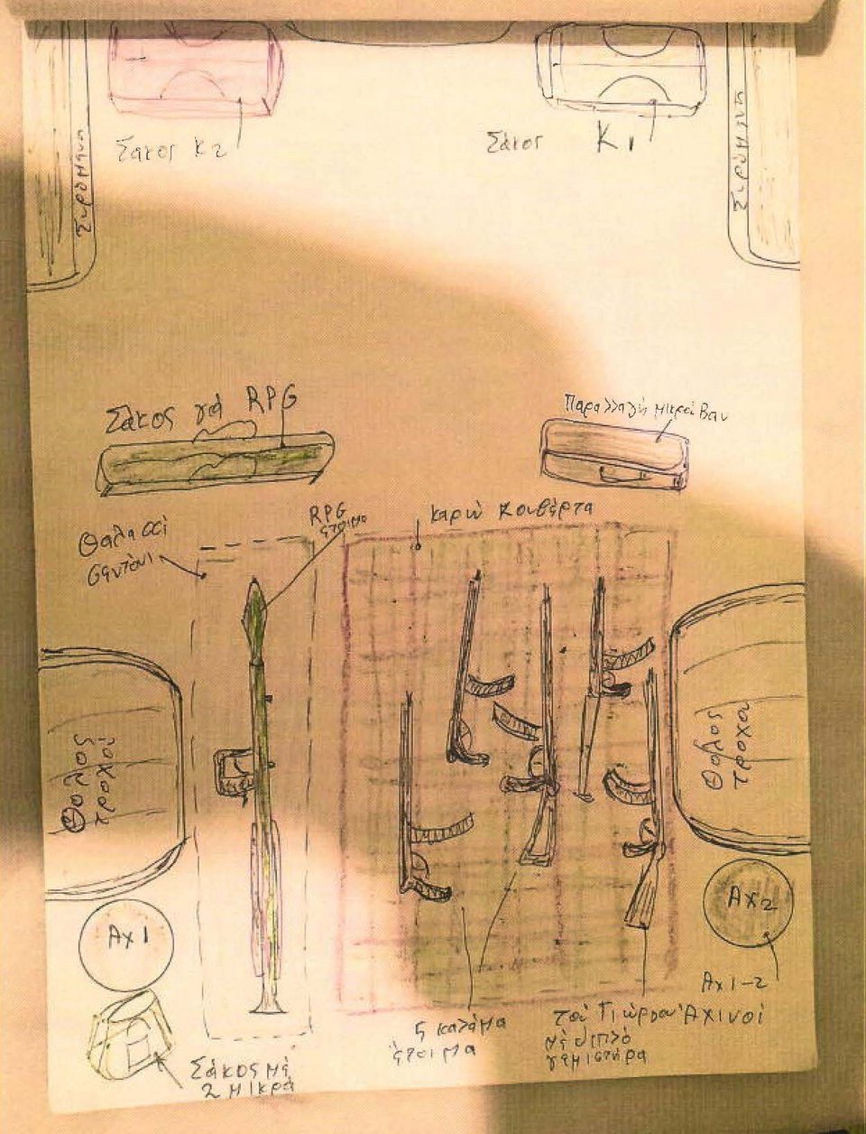 Ξηρός: Ρουκέτες, εκρηκτικά, καλάσνικοφ και στόχος οι φυλακές Κορυδαλλού [εικόνες] | iefimerida.gr 24