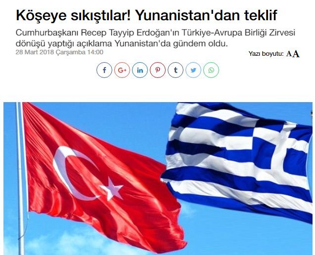 Η Χουριέτ έκανε τον Κατσίκη πρωτοσέλιδο: «Επιτέλους, ζητούν ανταλλαγή» | iefimerida.gr 1