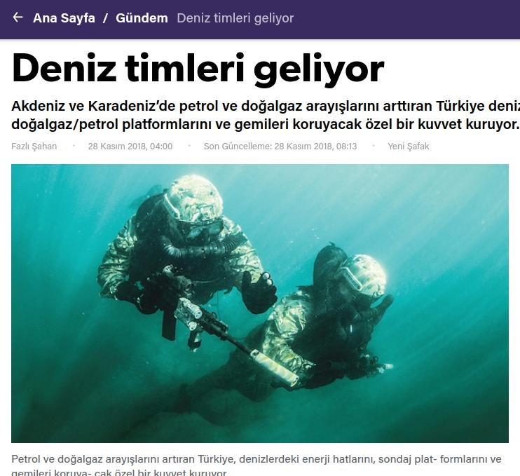 H Τουρκία ετοιμάζει «κομάντο θαλάσσης» για τη Μεσόγειο και τη Μαύρη Θάλασσα | iefimerida.gr 0