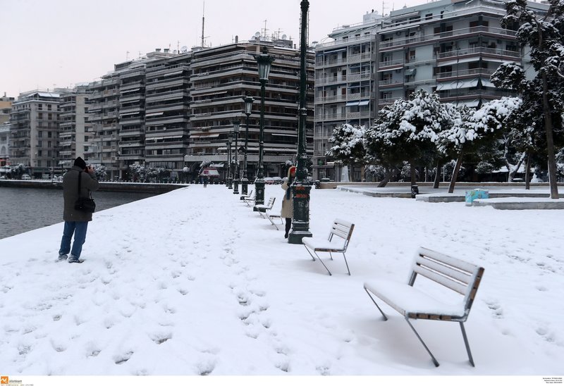 Θεσσαλονίκη: Ηπιότερο το φετινό κύμα κακοκαιρίας, σε σχέση με του 2017 [εικόνες] | iefimerida.gr 2