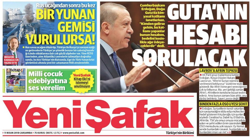 Σενάρια της τουρκικής Yeni Safak για βύθιση ελληνικού πλοίου στο Αιγαίο | iefimerida.gr 0