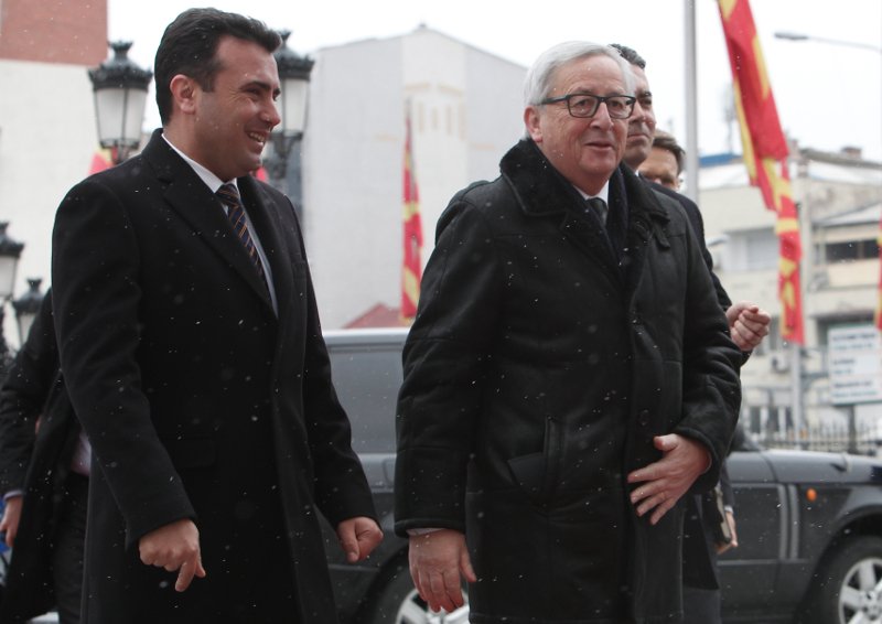 Γιούνκερ σε Ζάεφ: Δεν ήρθα στα Σκόπια για να ανακοινώσω οριστική ημερομηνία ένταξης | iefimerida.gr 1