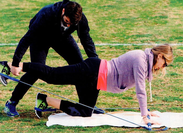 Ζέτα Δούκα: Γυμναστική στο 8ο μήνα της εγκυμοσύνης [εικόνες]  | iefimerida.gr 0