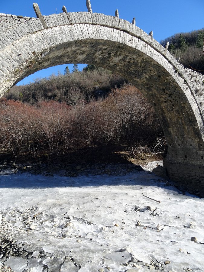 Πάγωσε ο Βοϊδομάτης -Στους -7 βαθμούς η θερμοκρασία στο Ζαγόρι [εικόνες] | iefimerida.gr 1