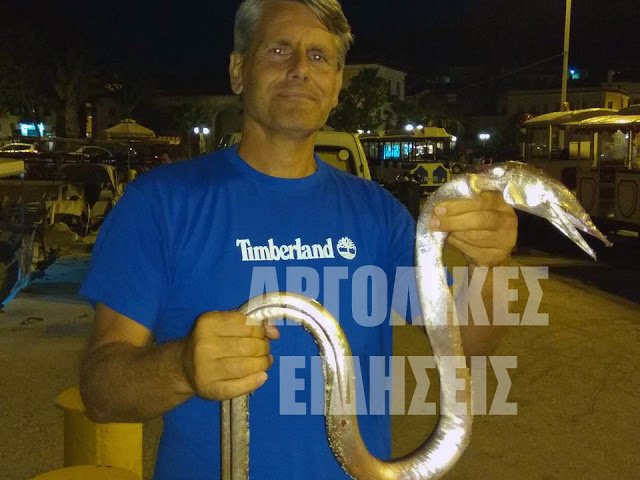 Το τρομακτικό ψάρι που έπιασε ψαράς στο Ναύπλιο -Εχει μήκος 1,5 μέτρο [εικόνες] | iefimerida.gr 0