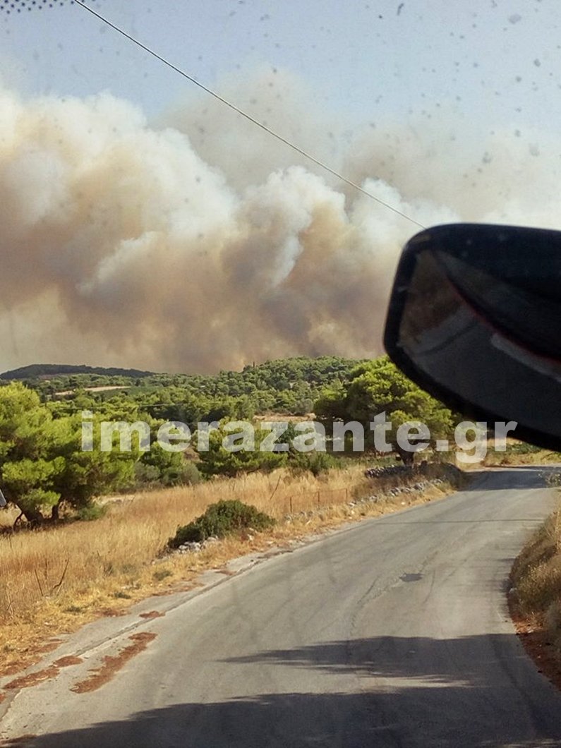«Υψηλού κινδύνου» η Ζάκυνθος λόγω των πυρκαγιών -Στέλνουν drone για 24ωρη επιτήρηση [εικόνες] | iefimerida.gr 1