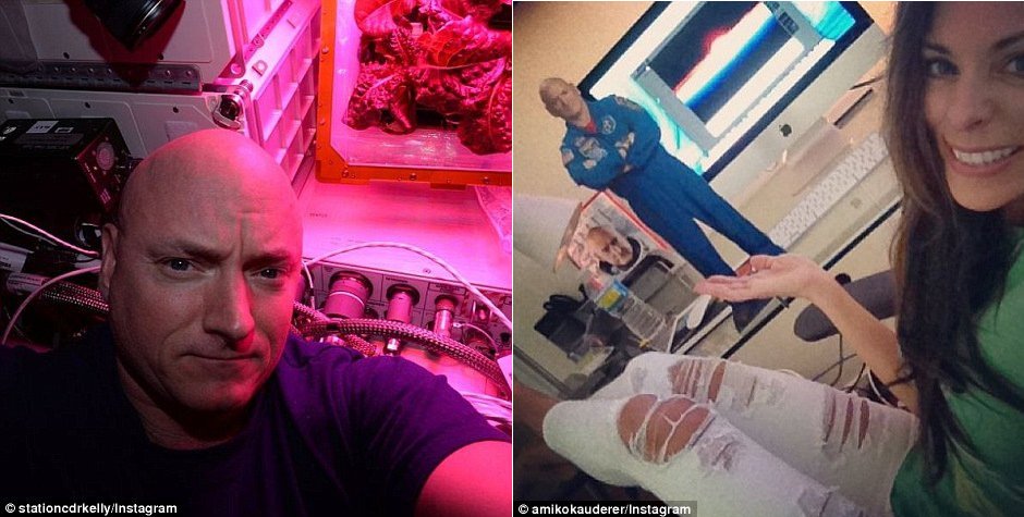 Μια σχέση από... μεγάλη απόσταση: Τι κάνει η κοπέλα ενός αστροναύτη στη Γη [εικόνες] | iefimerida.gr 0