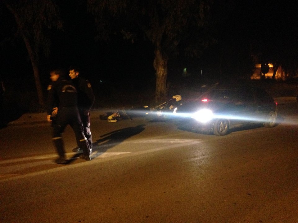 Καραμπόλα με 3 μηχανές - Τραυματίες αστυνομικοί της ομάδας «Ζ» και ένας πολίτης | iefimerida.gr 1