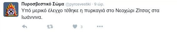 Ιωάννινα: Υπό μερικό έλεγχο η μεγάλη πυρκαγιά στο Νεοχώρι Ζίτσας | iefimerida.gr 0