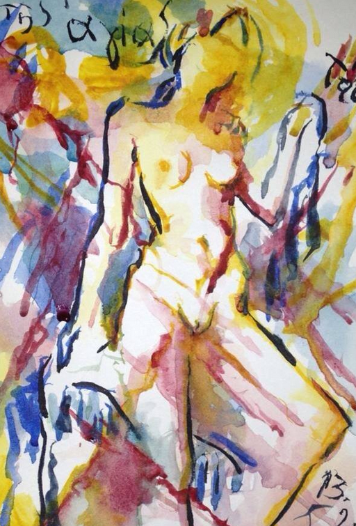 Ο διάσημος καλλιτέχνης από την Κρήτη που ζωγραφίζει με το στόμα και κάνει τον γύρο του κόσμου [εικόνες] | iefimerida.gr 2