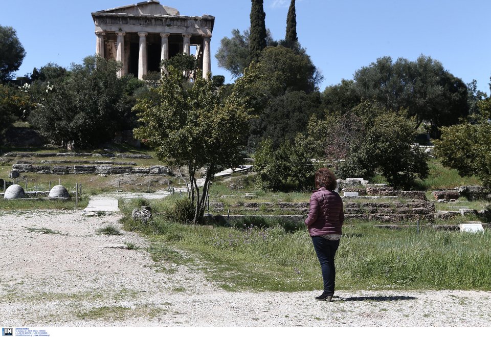 Με μάσκες και αποστάσεις η επίσκεψη στους αρχαιολογικούς χώρους
