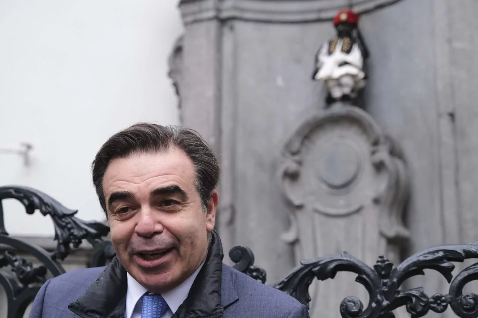 Ο αντιπρόεδρος της Κομισιόν Μ. Σχοινάς / Φωτογραφία: Alexandros Michailidis/SOOC