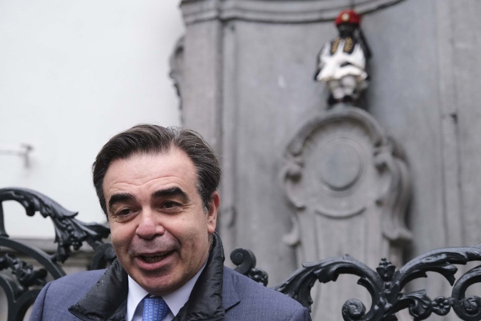 Ο αντιπρόεδρος της Κομισιόν Μ. Σχοινάς / Φωτογραφία: Alexandros Michailidis/SOOC