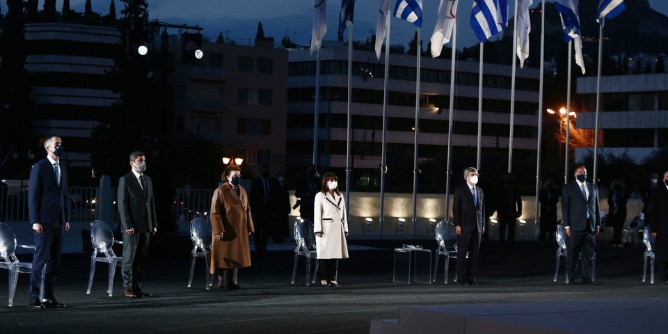 Εγκαίνια νέου φωτισμού του Παναθηναϊκού Σταδίου / Φωτογραφία: Intime