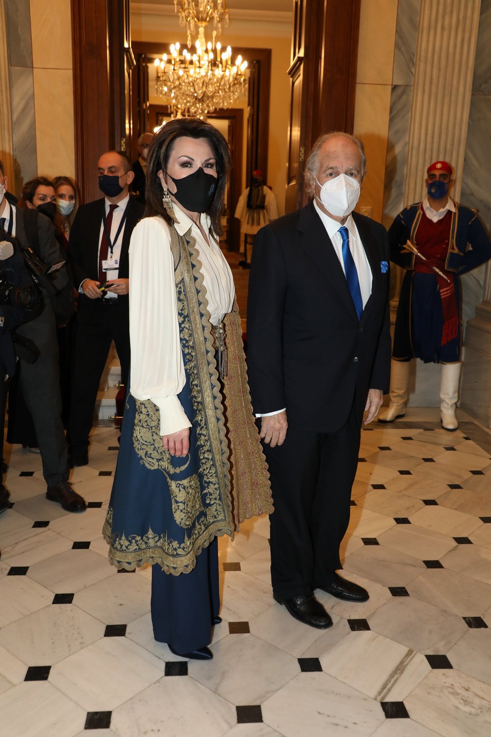Γιάννα Αγγελοπούλου και Θόδωρος Αγγελόπουλος Φωτογραφία: ΓΙΩΡΓΟΣ ΠΑΠΑΔΑΚΗΣ/EUROKINISSI