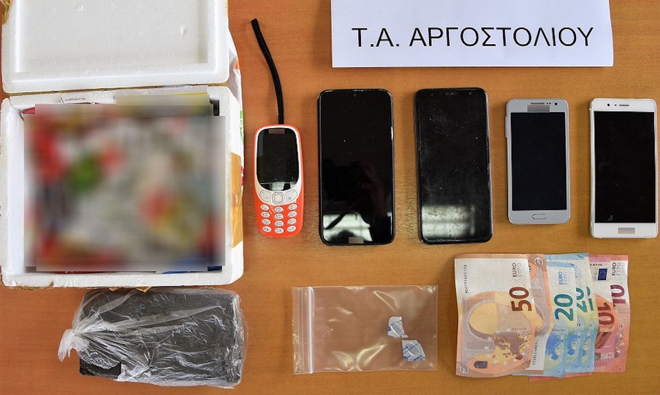 Οσα κατασχέθηκαν από την Ελληνική Αστυνομία στην Κεφαλονιά