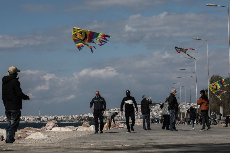 Καθαρά Δευτέρα Παλαιό Φάληρο χαρταετός