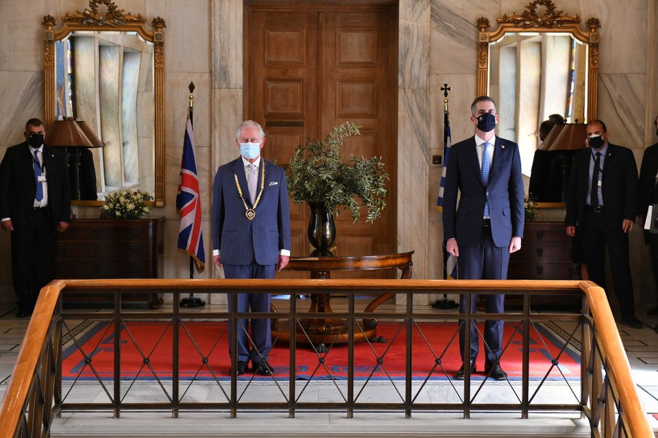 Πρίγκιπας Κάρολος: Το Χρυσό Μετάλλιο Αξίας της Πόλεως των Αθηνών πάντοτε θα μου θυμίζει τη σύνδεση μου με αυτήν την αξιοθαύμαστη χώρα