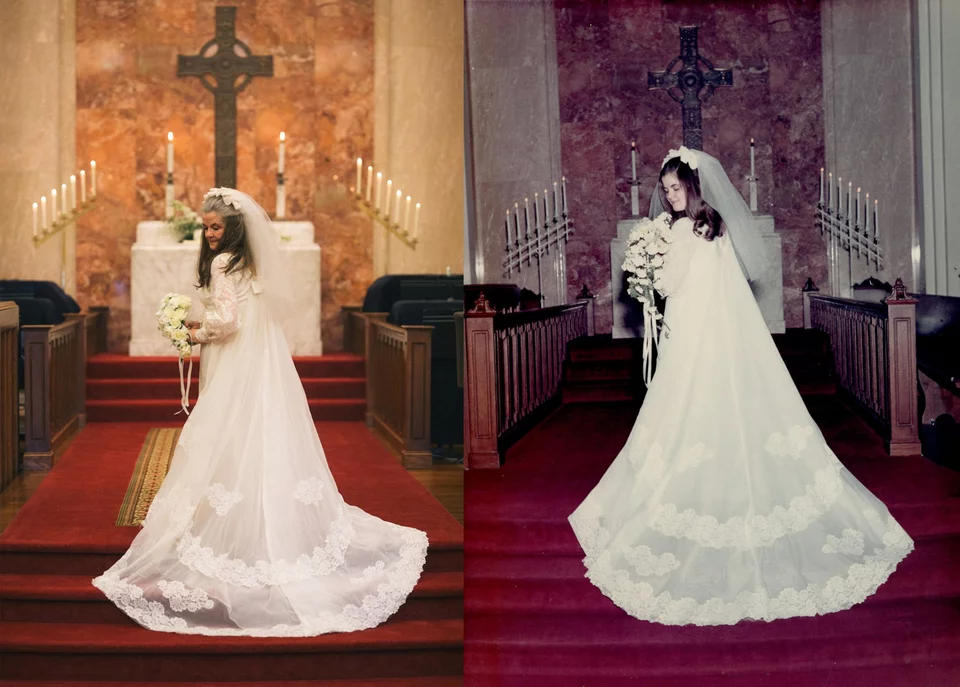 Η νύφη τότε και μετά από 50 χρόνια 