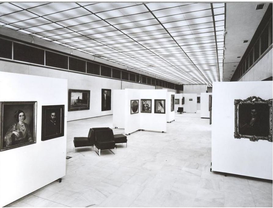 Γενική όψη της Εθνικής Πινακοθήκης το 1977
