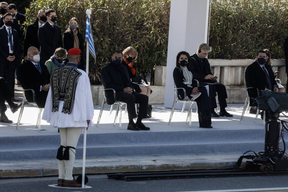 Νίκος Δένδιας, Νίκος Παναγιωτόπουλος και Γιάννα Αγγελοπούλου