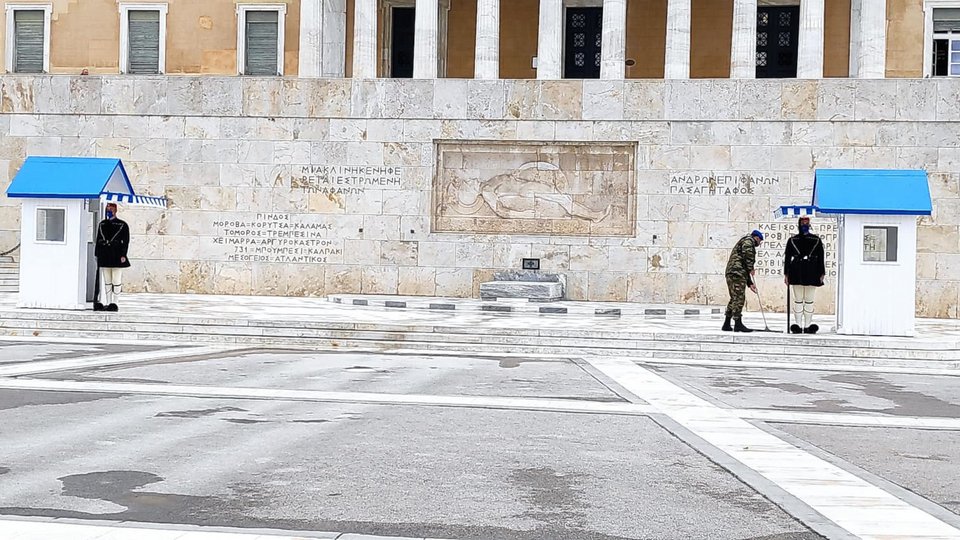 25η Μαρτίου σημαίες Σύνταγμα