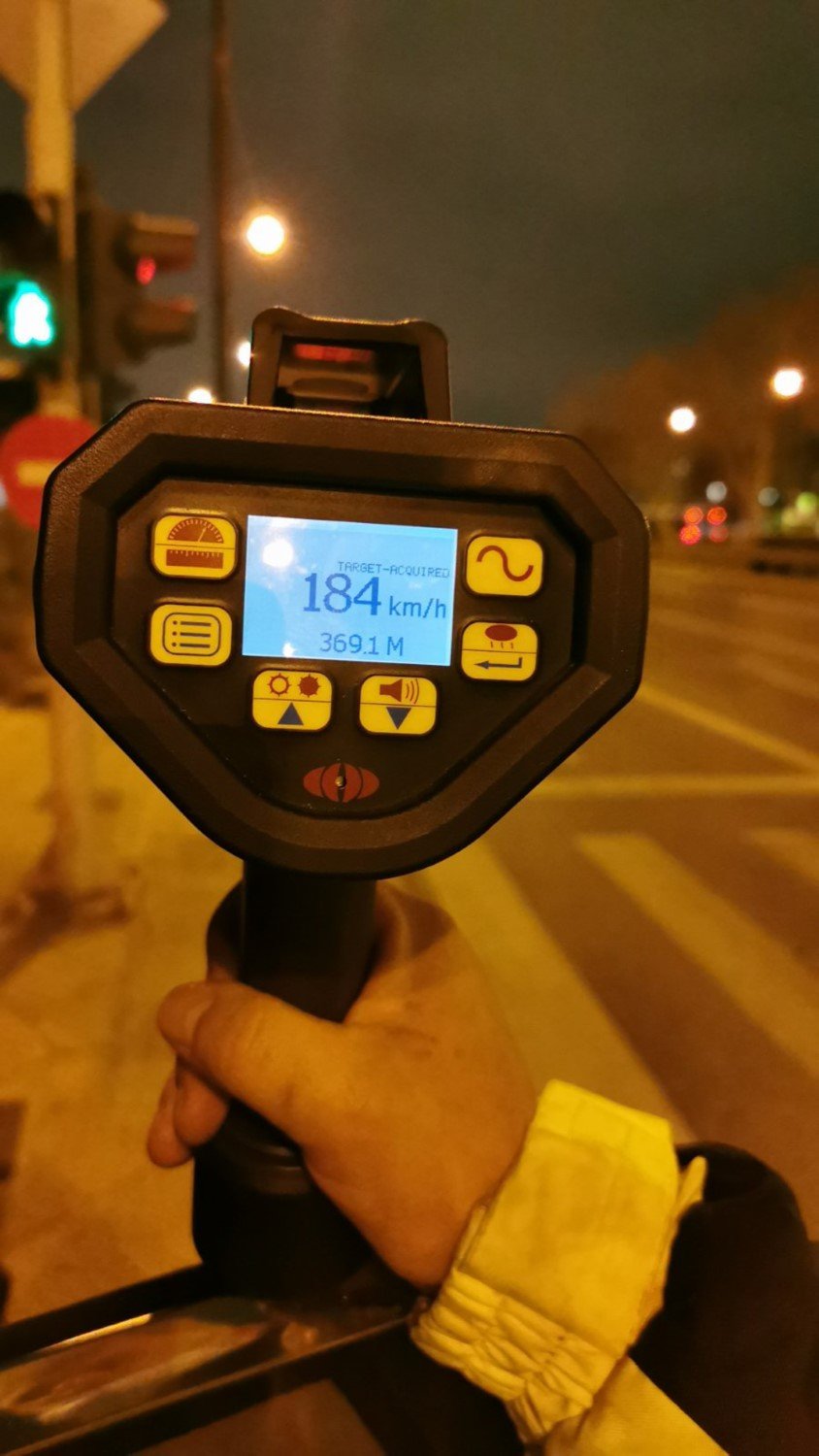Παραβίαση ορίου ταχύτητας σε ελέγχους της Τροχαίας -Φωτογραφία: EUROKINISSI/ΕΛΛΗΝΙΚΗ ΑΣΤΥΝΟΜΙΑ