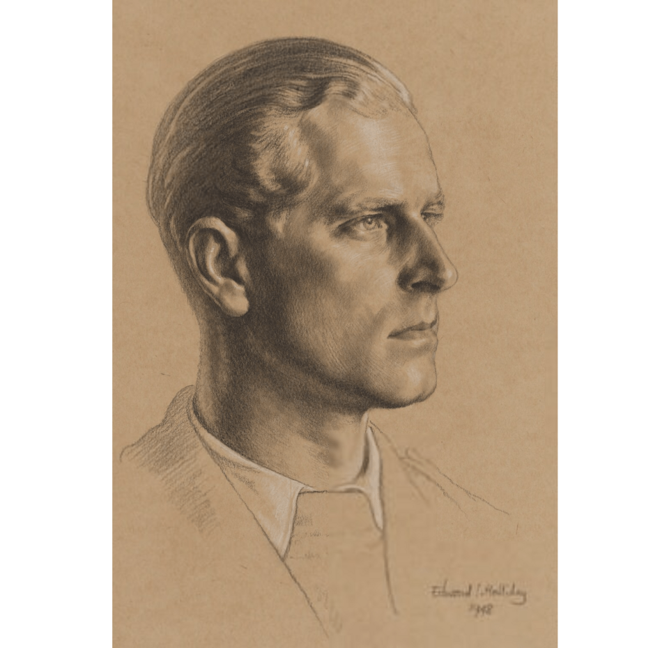 Πορτρέτο του από τον Edward Irvine Halliday, 1948, Εθνική Πινακοθήκη Αγγλίας