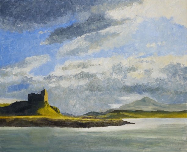 Duart Castle from the Sound of Mull / Royal Collection Trust