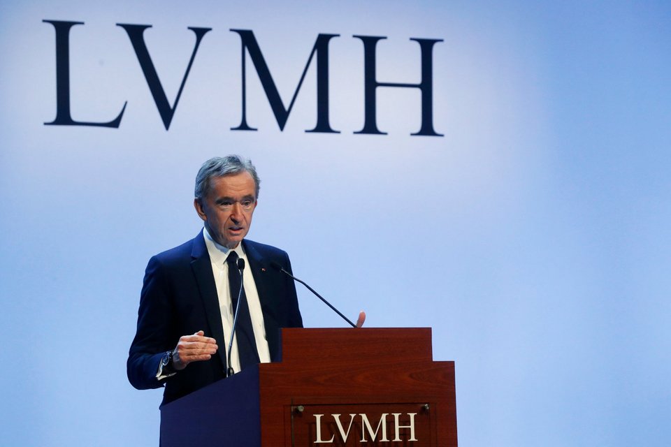 Ο πρόεδρος της LVMH και πλουσιότερος άνθρωπος στην Ευρώπη, Μπερνάρ Αρνό