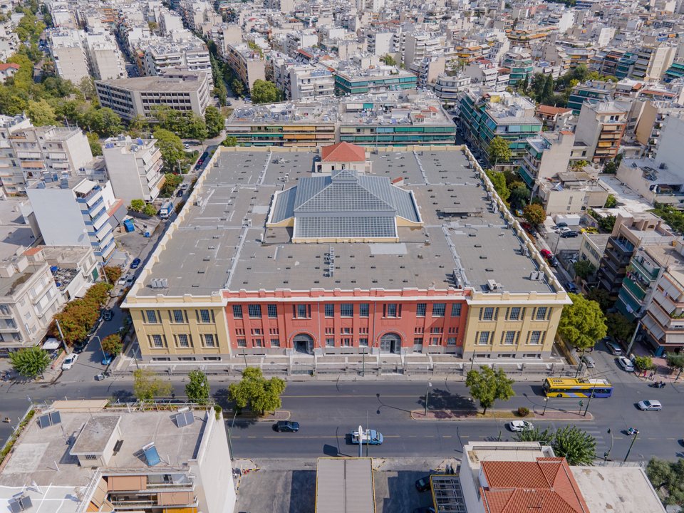 Πρώην Δημόσιο Καπνεργοστάσιο – Βιβλιοθήκη και Τυπογραφείο της Βουλής | Φωτογραφία © Γιώργος Χαρίσης | Ευγενική Παραχώρηση Βουλή των Ελλήνων και ΝΕΟΝ