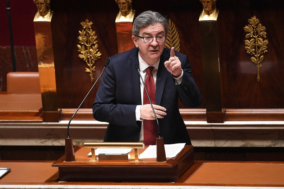 Ο νεοκομμουνιστής ηγέτης της Ανυπότακτης Γαλλίας, Ζαν Λικ Μελανσόν