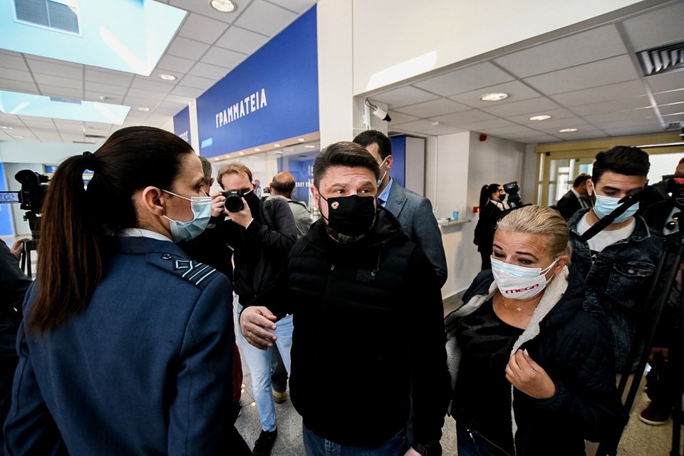 Το mega εμβολιαστικό κέντρο στην Πάτρα / Φωτογραφία: ΓΙΑΝΝΗΣ ΑΝΔΡΟΥΤΣΟΠΟΥΛΟΣ/ΕUROKINISSI 