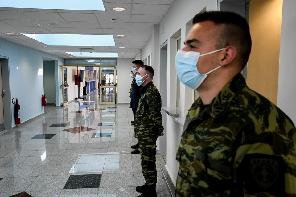 Το mega εμβολιαστικό κέντρο στην Πάτρα / Φωτογραφία: ΓΙΑΝΝΗΣ ΑΝΔΡΟΥΤΣΟΠΟΥΛΟΣ/ΕUROKINISSI 