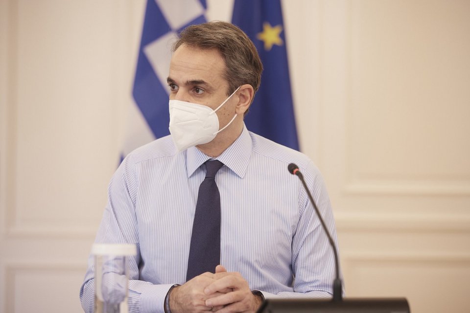 Μητσοτάκης: Η τεράστια ένεση ρευστότητας την οποία παρείχε το κράτος συνολικά στην πραγματική οικονομία οφείλεται και στο γεγονός ότι η χώρα κάλυψε τα ταμειακά της διαθέσιμα μέσα από δανεισμό με τα χαμηλότερα επιτόκια που έχει δει ποτέ η χώρα / Φωτογραφία: ΓτΠ-ΠΑΠΑΜΗΤΣΟΣ ΔΗΜΗΤΡΗΣ