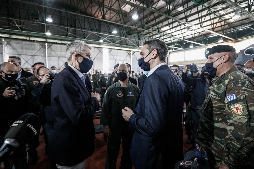 Κυριάκος Μητσοτάκης Ανδραβίδα άσκηση Ηνίοχος