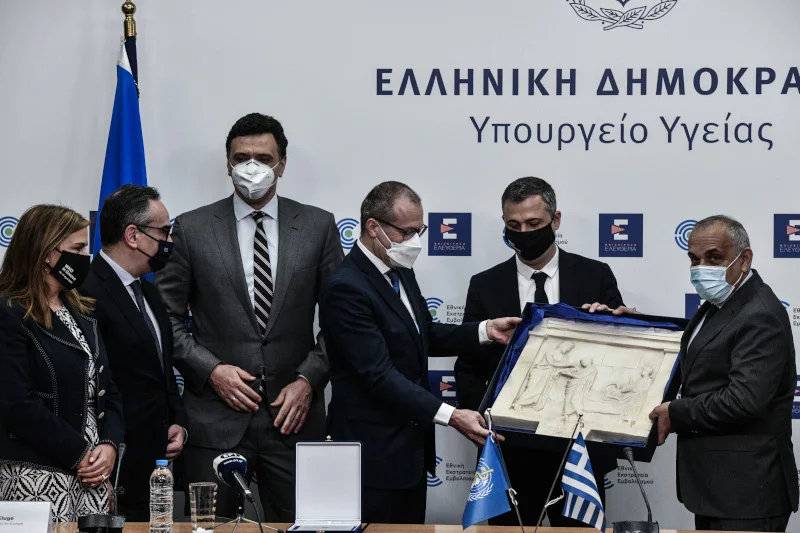 Υπεγράφη Σήμερα η Συμφωνία για το Νέο Γραφείο του ΠΟΥ στην Αθήνα.