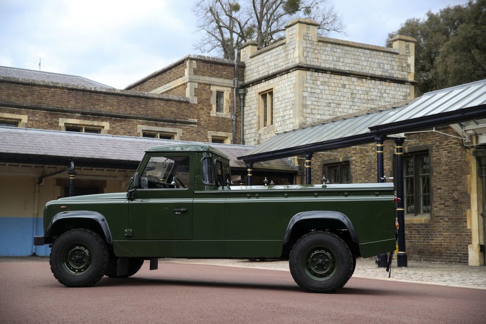 Το Land Rover που θα μεταφέρει το φέρετρο του πρίγκιπα Φίλιππου