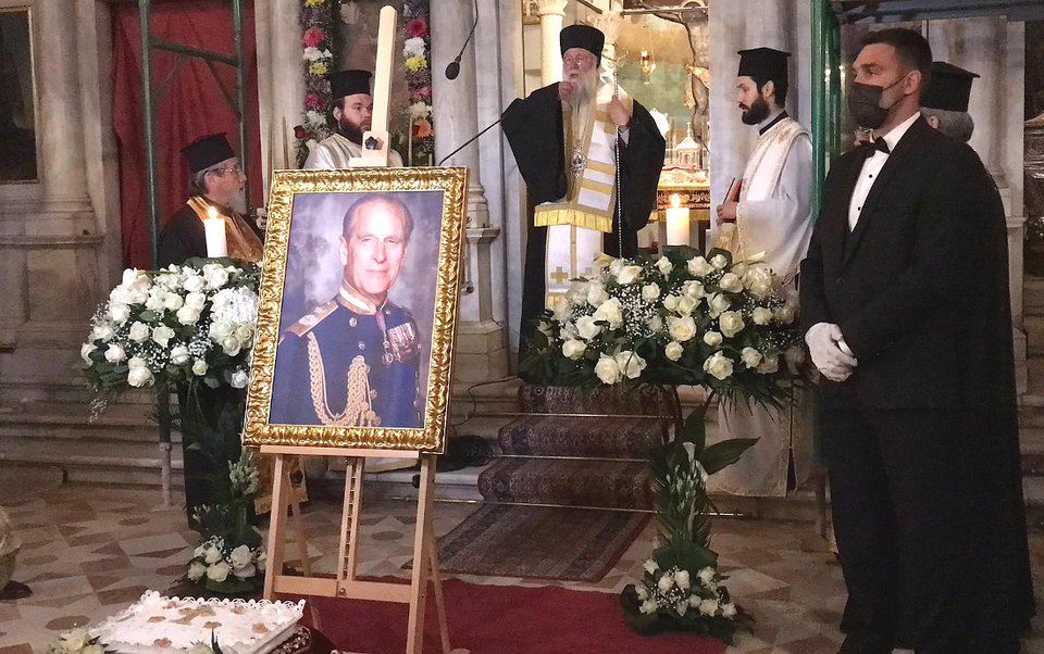 Την ίδια ώρα με την κηδεία στην Κέρκυρα τελούνταν τρισάγιο στη μνήμη του.