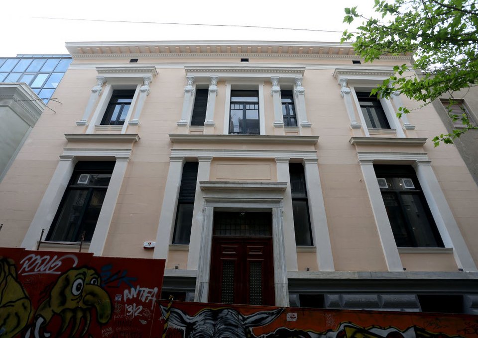 Το εξωτερικό του Μεγάρου Τσίλλερ-Λοβέρδου / Φωτογραφία: pool/ΥΠΠΟΑ/Intimenews