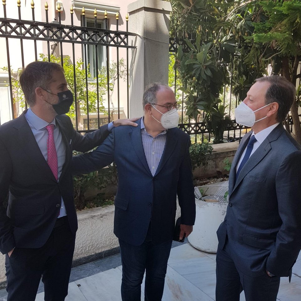 Κώστας Μπακογιάννη, Χάρης Κονιδάρης, Σπήλιος Λιβανός