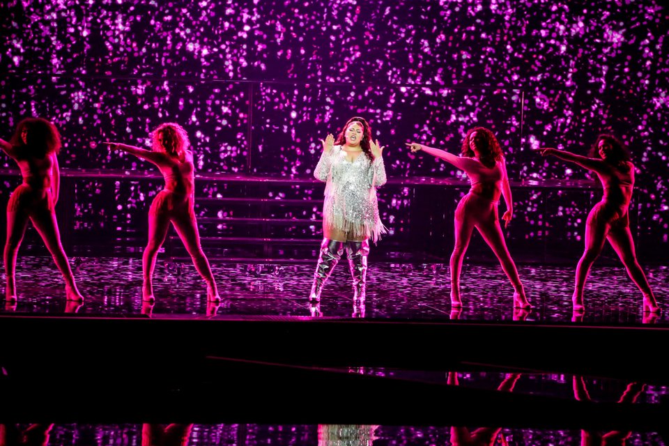 Η Ντέστινι στη σκηνή της Eurovision 2021