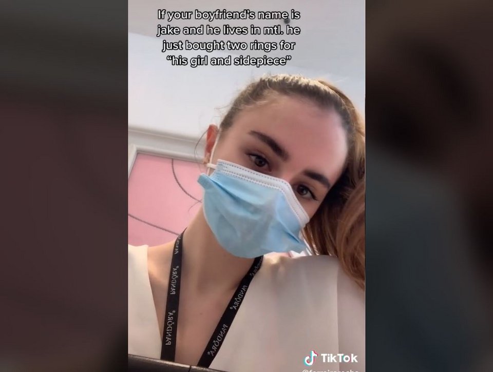 Η υπάλληλος του κοσμηματοπωλείου στο Μόντρεαλ, Έλι