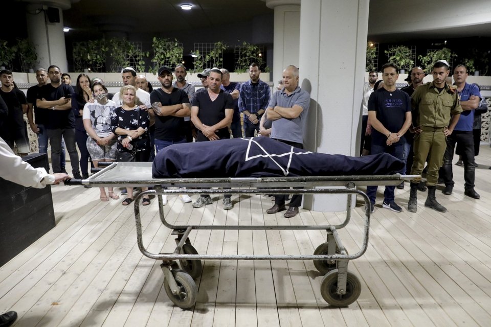 Νεκρός 63χρονος Ισραηλινός από ρουκέτα της Χαμάς / Φωτογραφία: AP Photo/Sebastian Scheiner
