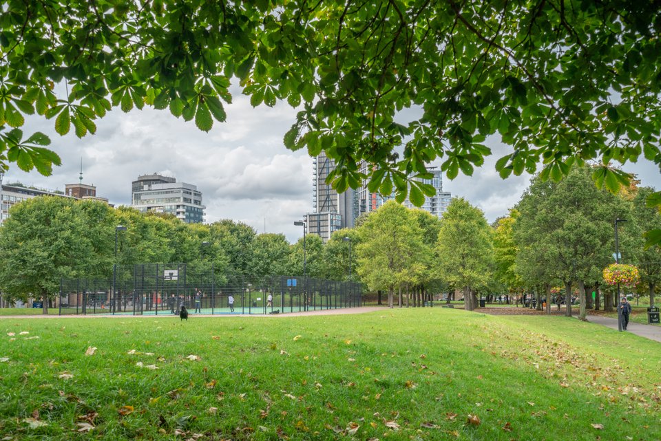 Οι κήποι Vauxhall Pleasure Gardens σήμερα