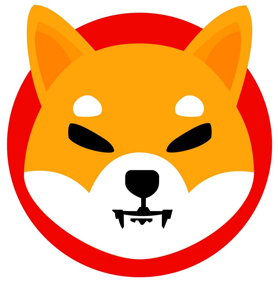 Το σύμβολο του κρυπτονομίσματος Shiba Inu